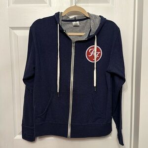 Foo Fighters zip hoodie. Medium